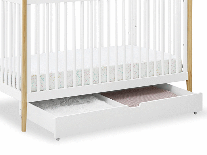 Roll Out Trundle Storage Drawers for Cribs Delta Children