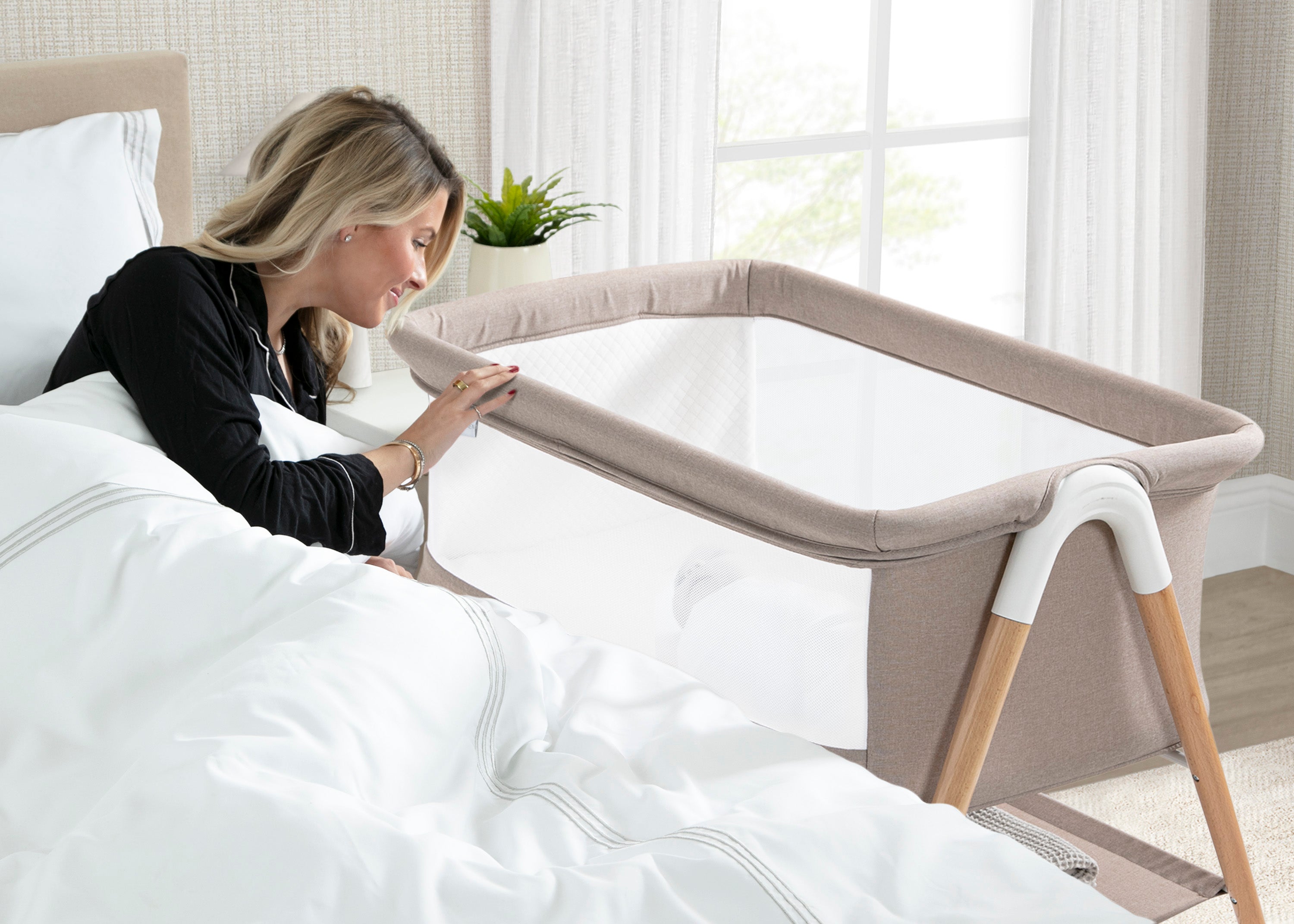 Complete The Look for Bondi Beechwood By The Bed Bassinet