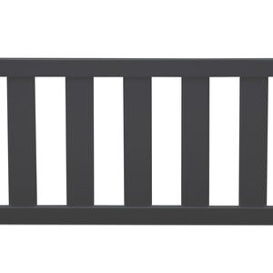 Delta Children Charcoal Grey (029) Bennington Elite Toddler Guardrail (550725), Straight, a1a 22