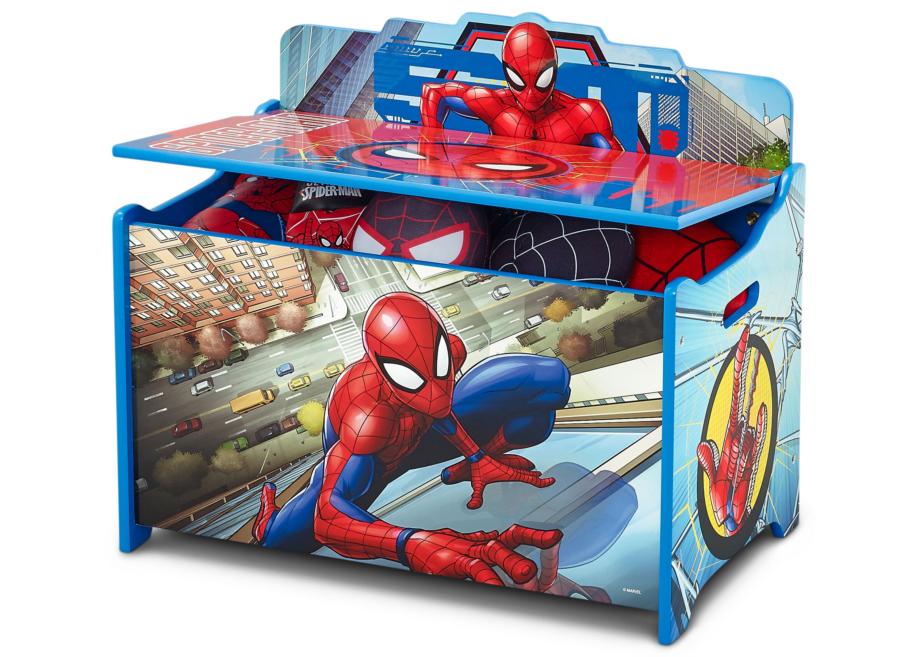 Marvel SpiderMan 2Piece Toddler Bedroom Set Includes Toddler Bed a