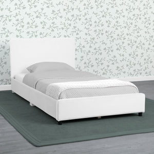 Upholstered Twin Bed with Headboard 3