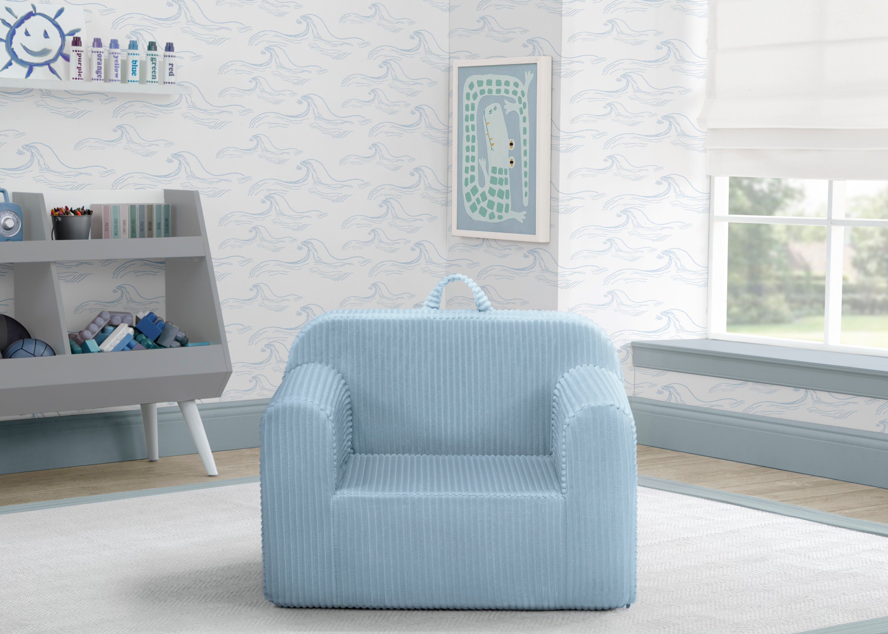 コーシーコーシー Cozee Corduroy Chair | Delta Children
