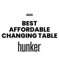 Award badge for Best Affordable Changing Table 2022