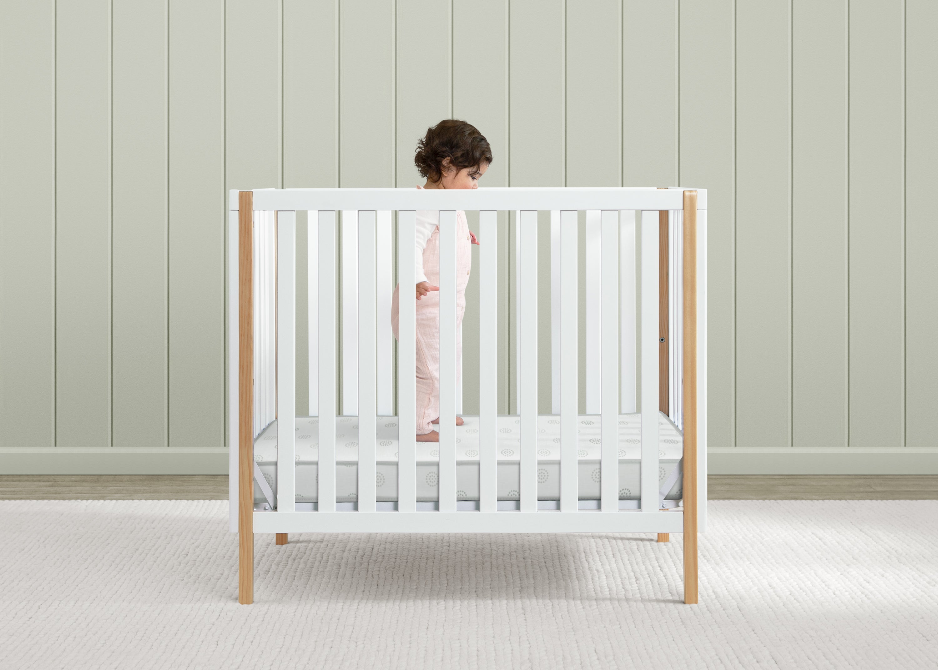 Twinkle Galaxy 3-inch Mini/Portable Crib Mattress | Delta Children