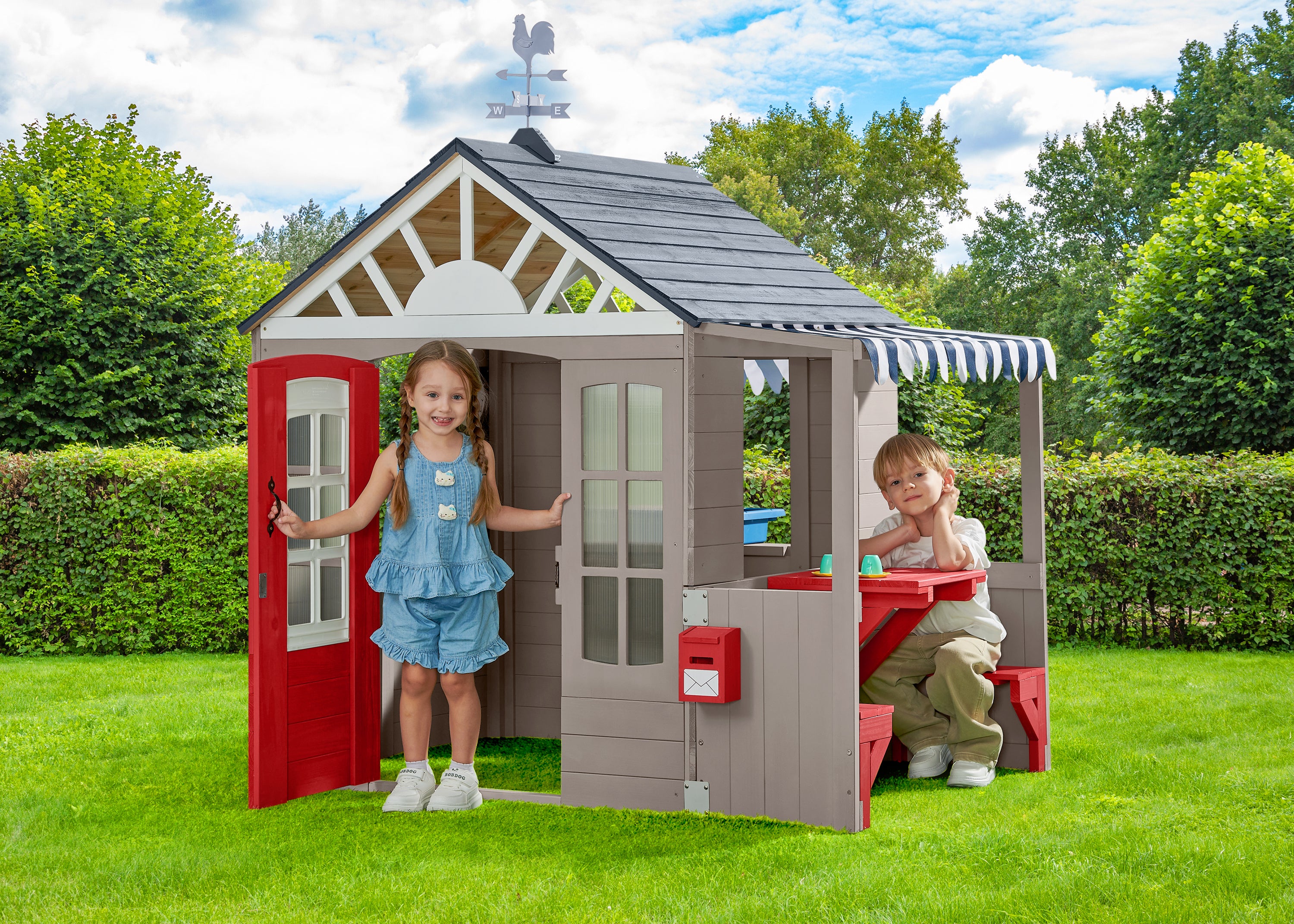 delta children playhouse Cedar Springs Outdoor Playhouse