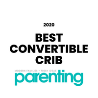 Award badge for Best Convertible Crib 2020