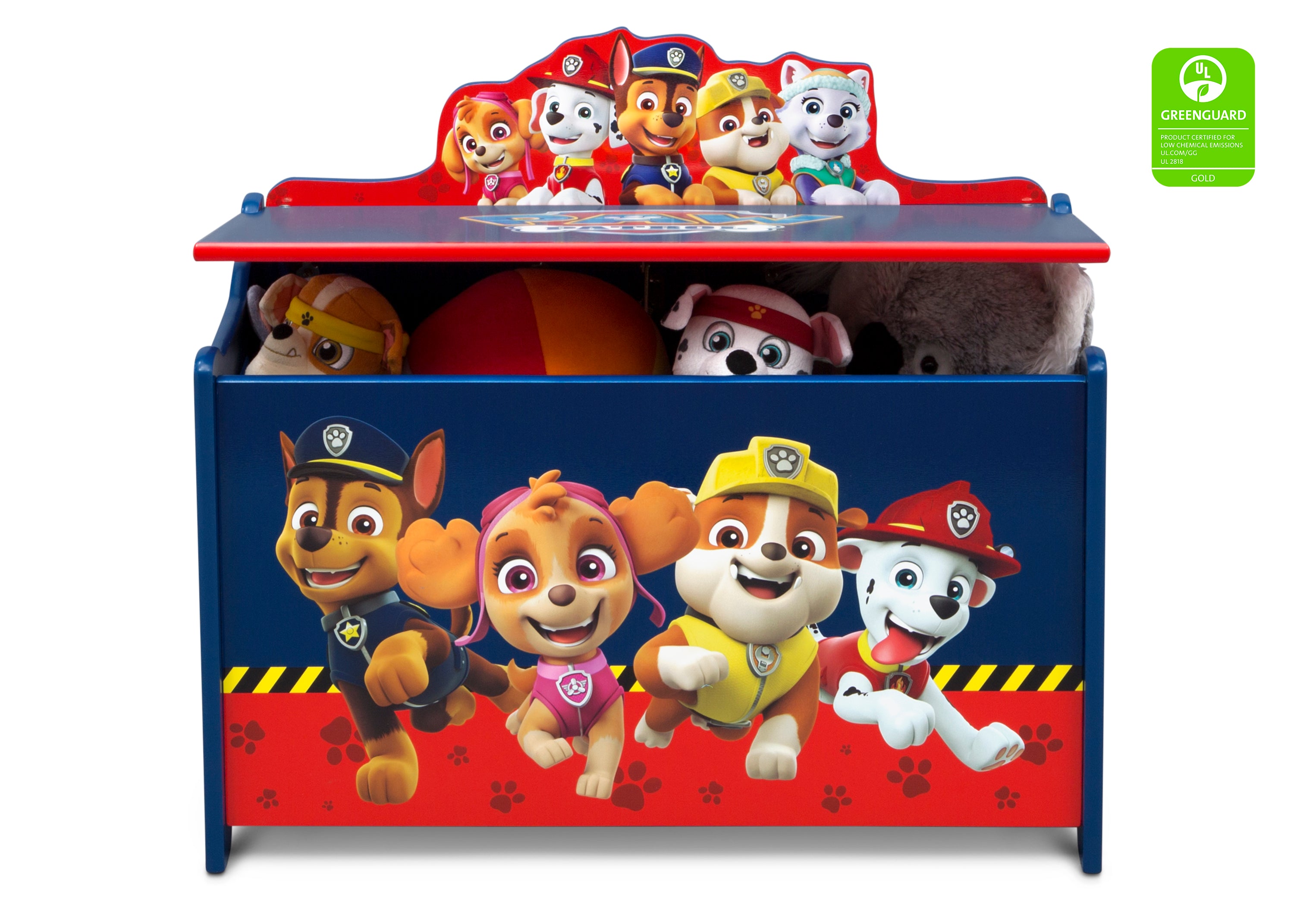 記念グッズ pawatora66 PAW Patrol Deluxe Toy Box - Delta Children