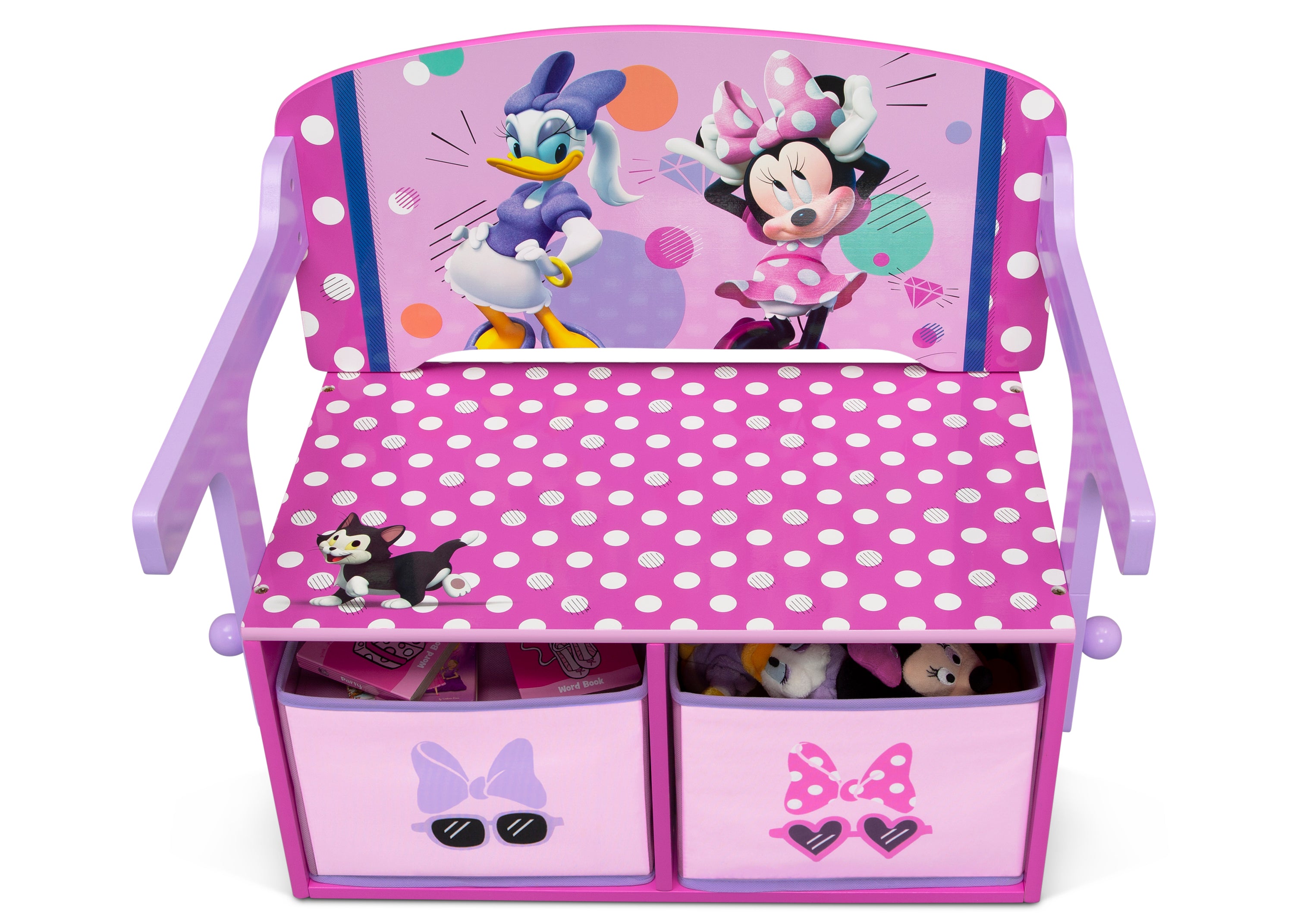 Minnie Mouse 2-in-1 Activity Bench and Desk | Delta Children
