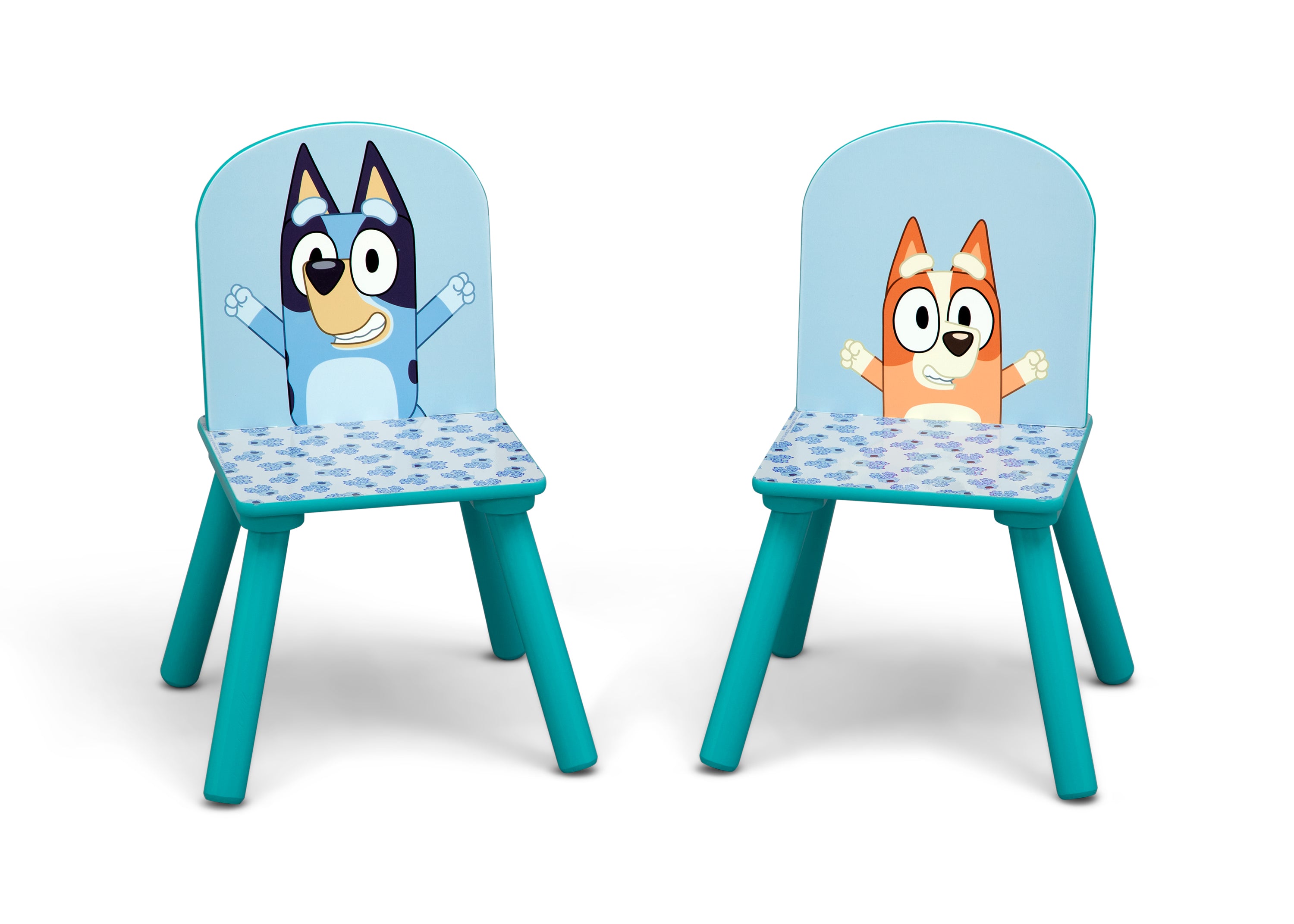 Bluey & Bingo Tavolo e sedie da giardino Set - 1 tavolo, 2 sedie e 1 Bluey & Bingo Tavolo e sedie da giardino Set - 1 tavolo, 2 sedie e 1