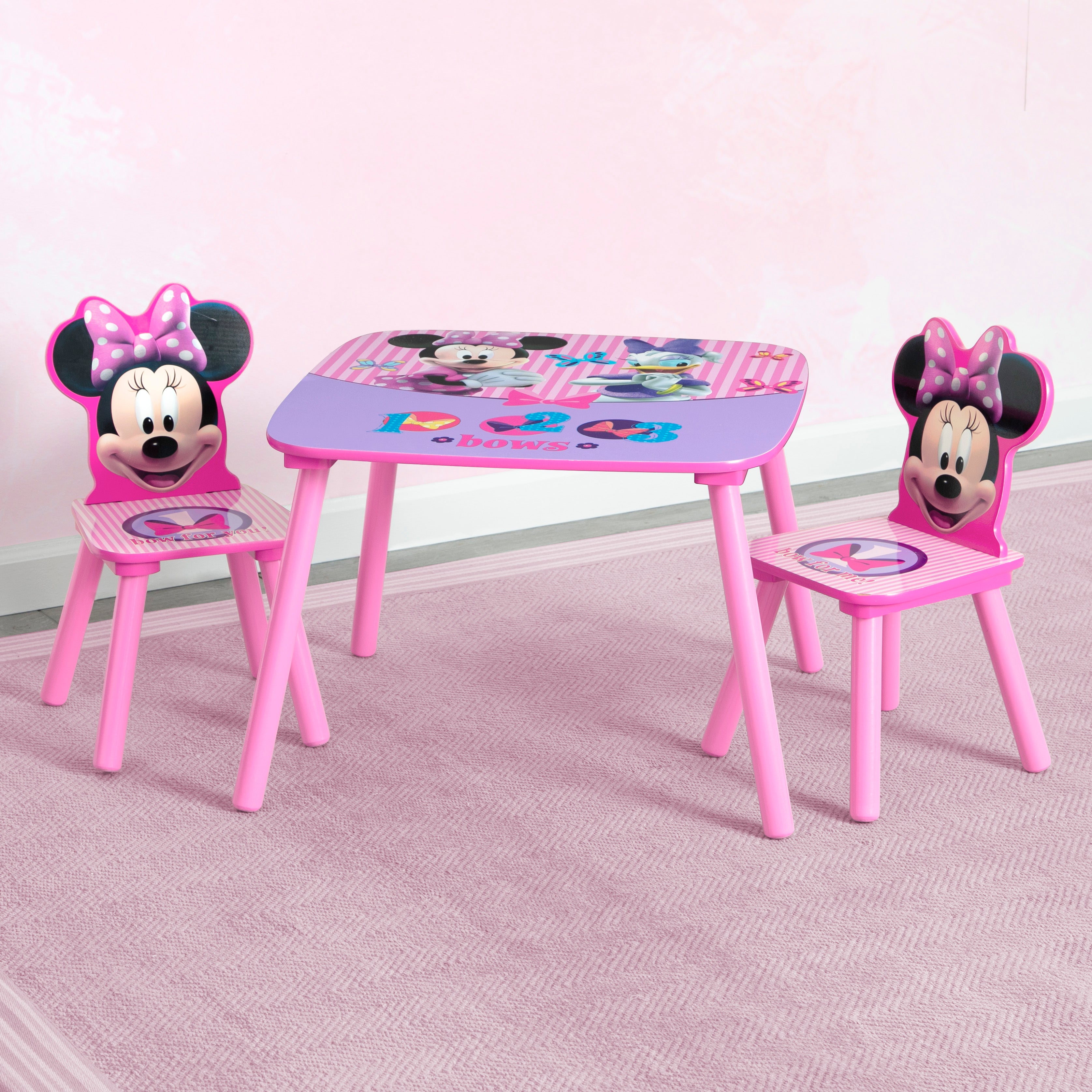 Minnie Mouse Table Chair Set Delta Children