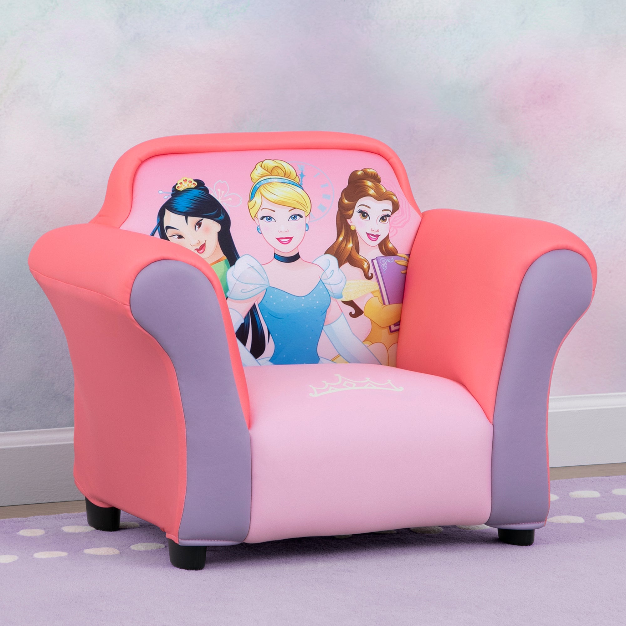 Disney Princess Upholstered Chair Delta Children1