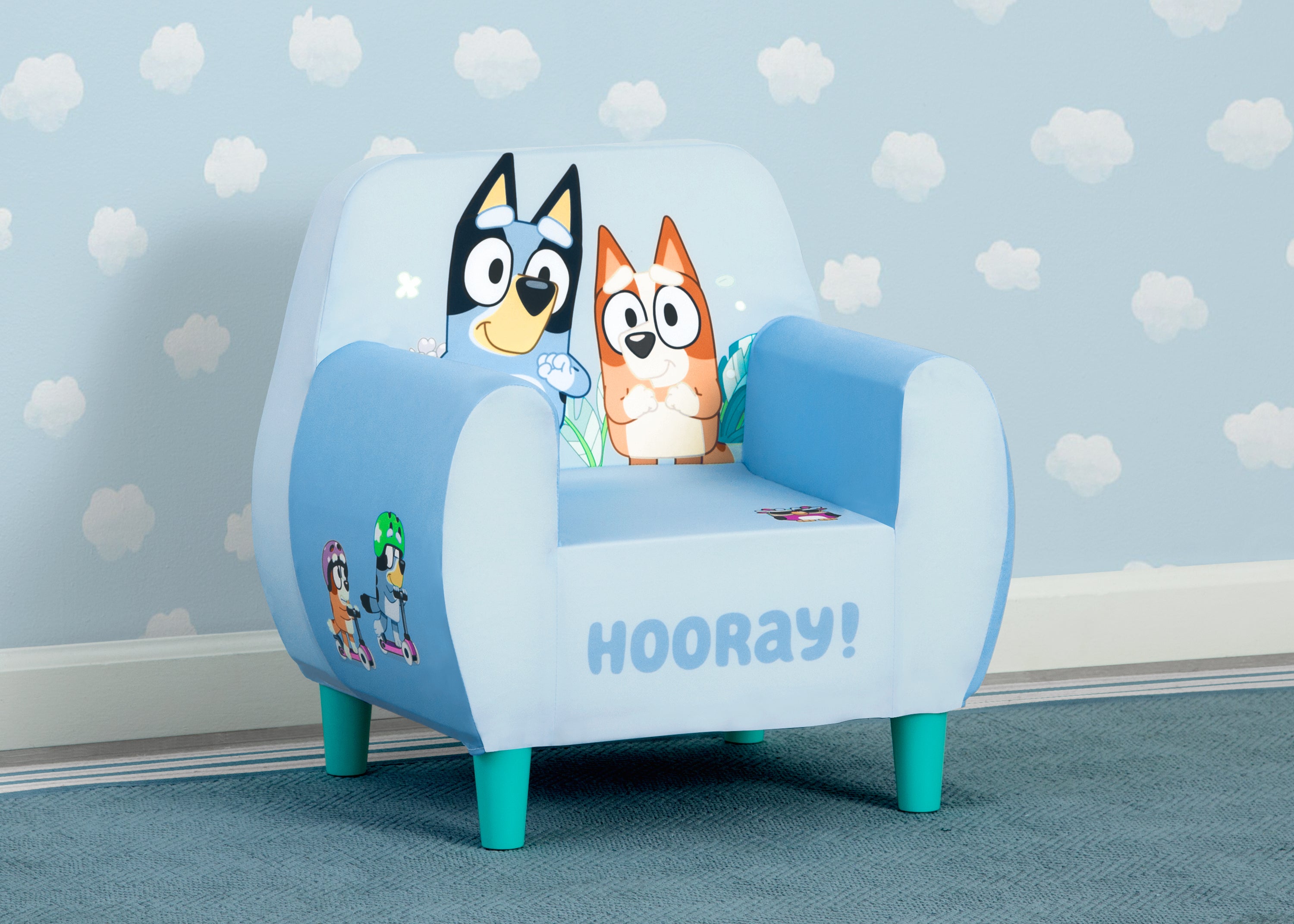 delta children bluey Delta Children Bluey Foam Chair for Kids