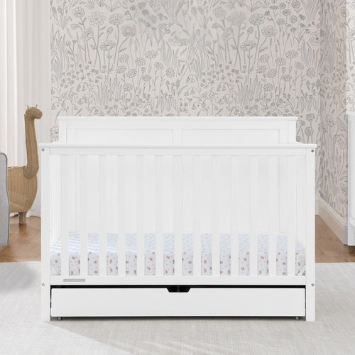 Logan 6-in-1 Convertible Crib with Underdrawer