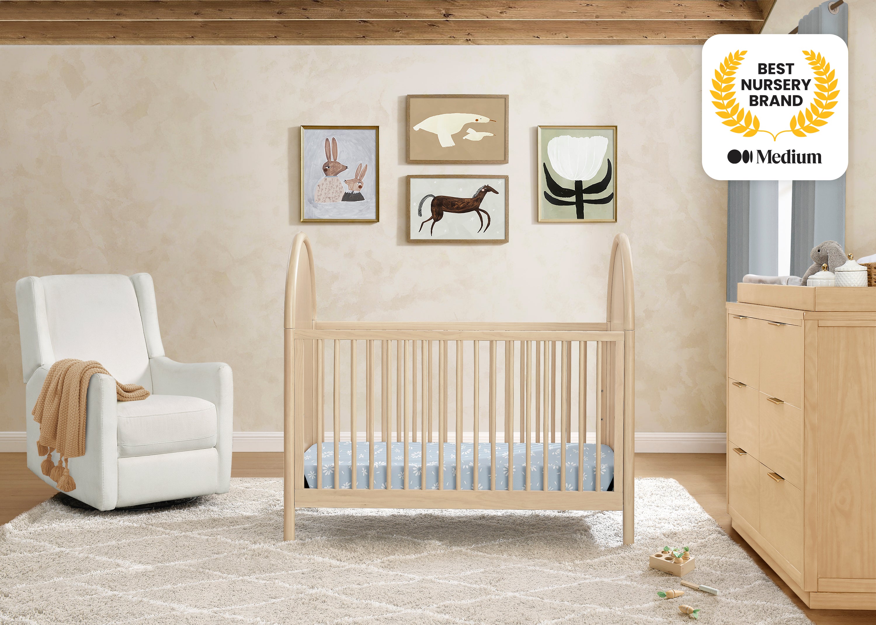 ◆YURT◆ Vivi [YB311]_2 colors Vivi 4-in-1 Convertible Crib | Delta Children