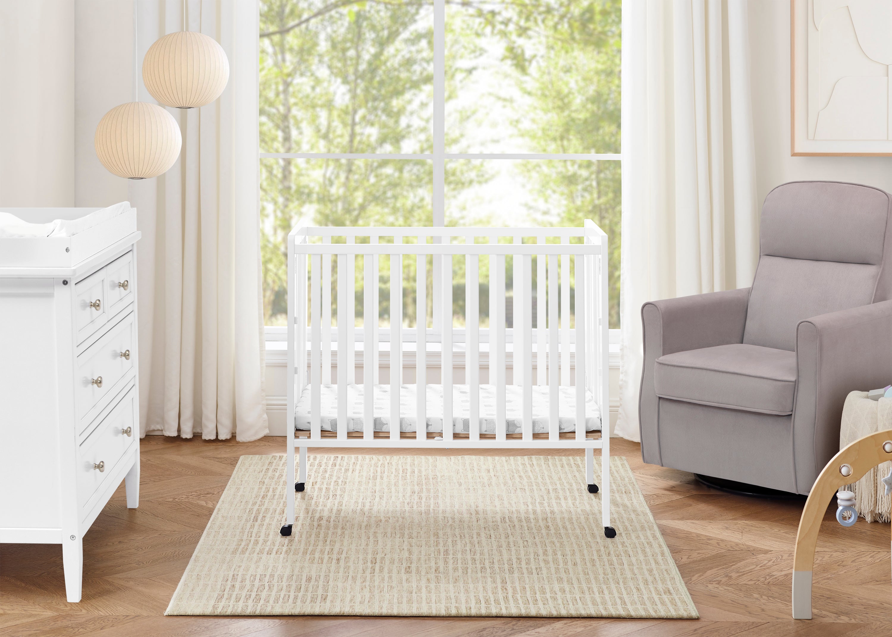 Complete The Look for Lee Portable Folding Mini Crib with 1.5-Inch Mattress
