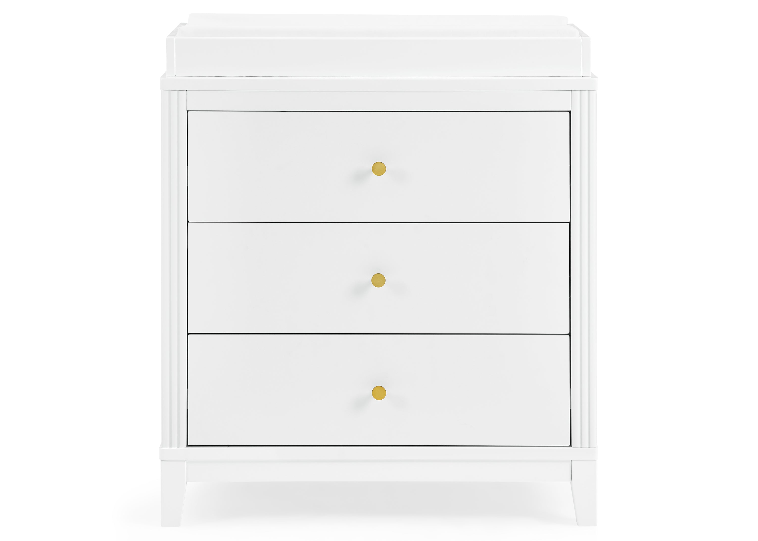 delta children eloise Eloise 3 Drawer Dresser with Changing Top and Interlocking Drawers