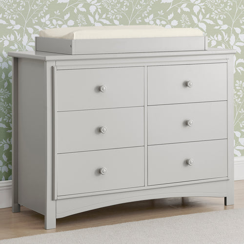 Perry 6 Drawer Dresser with Interlocking Drawers