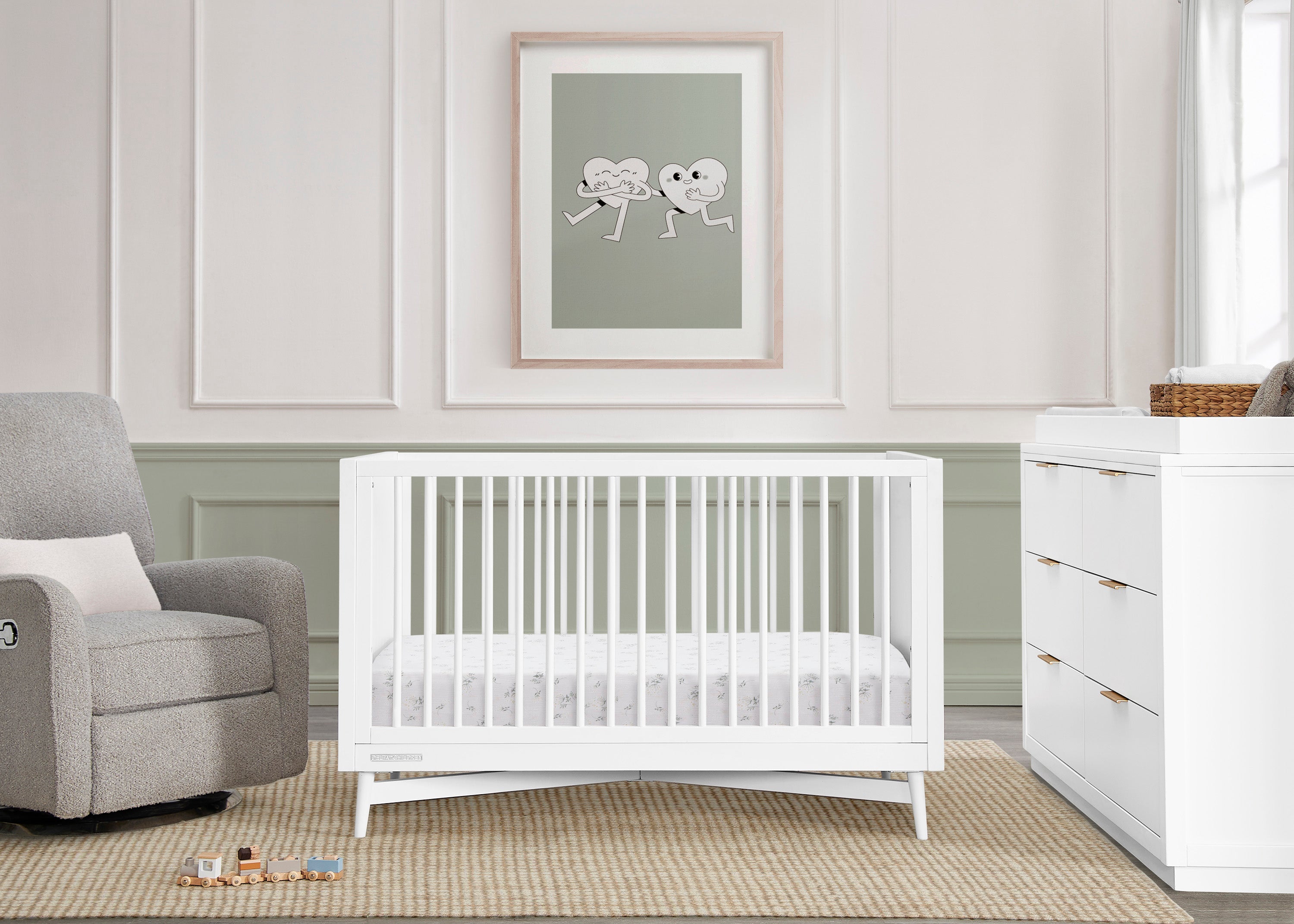 Complete The Look for Forever 6 Drawer Dresser with Interlocking Drawers - Classic Collection