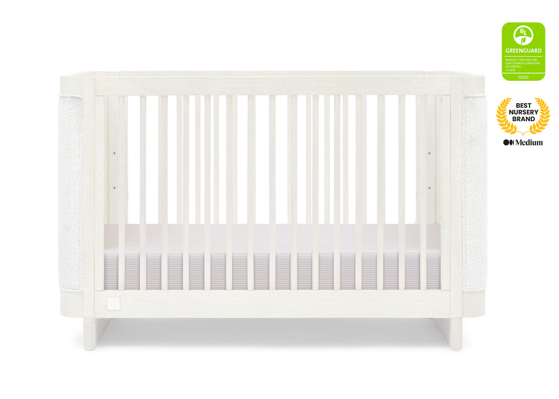 Antique White with White Boucle (1550) 2 - Carousel