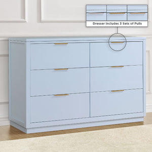 Forever 6 Drawer Dresser with Interlocking Drawers - Classic Collection 10