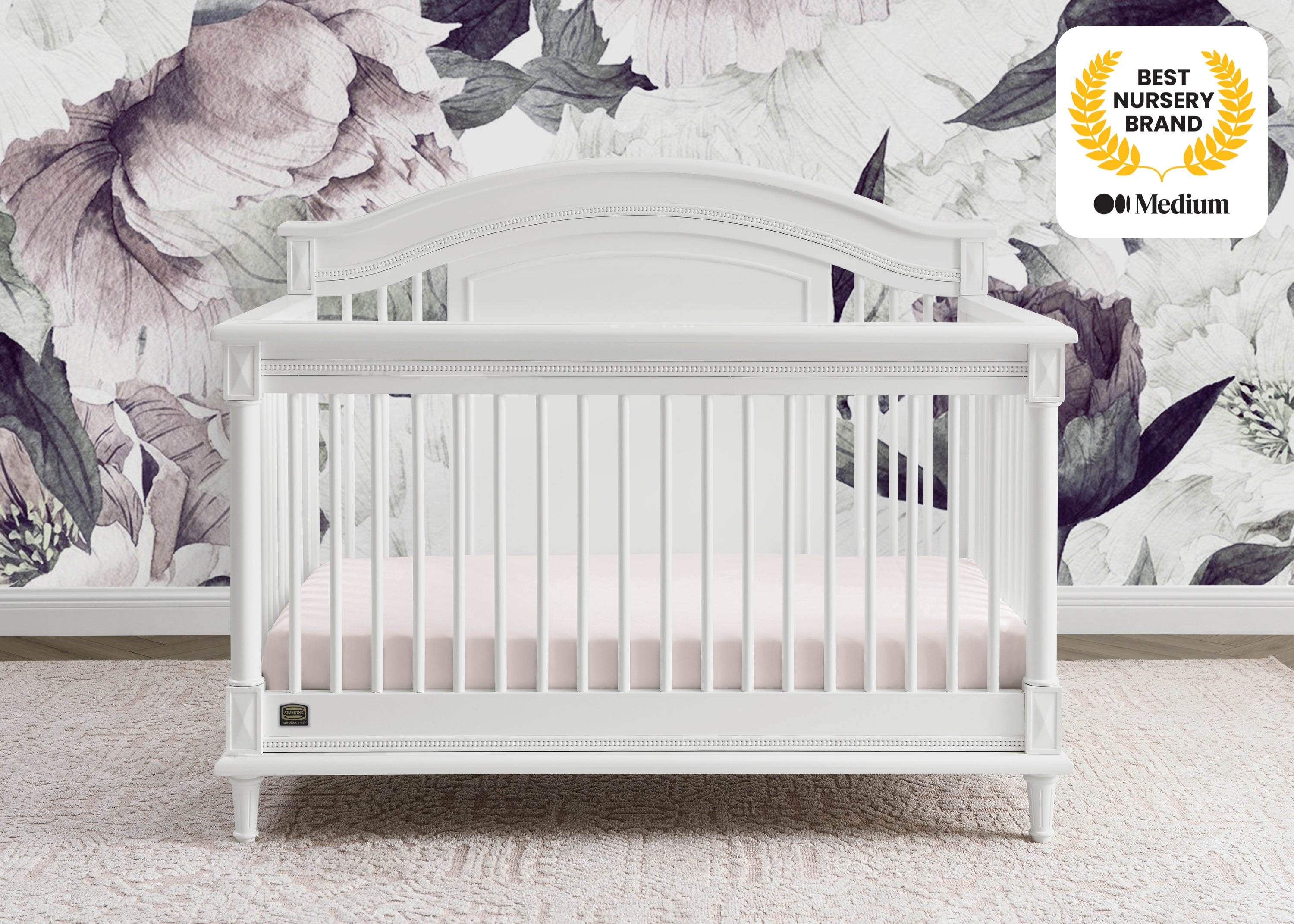 Juliette 6-in-1 Convertible Crib - Delta Children Juliette 6-in-1 Convertible Crib - Delta Children
