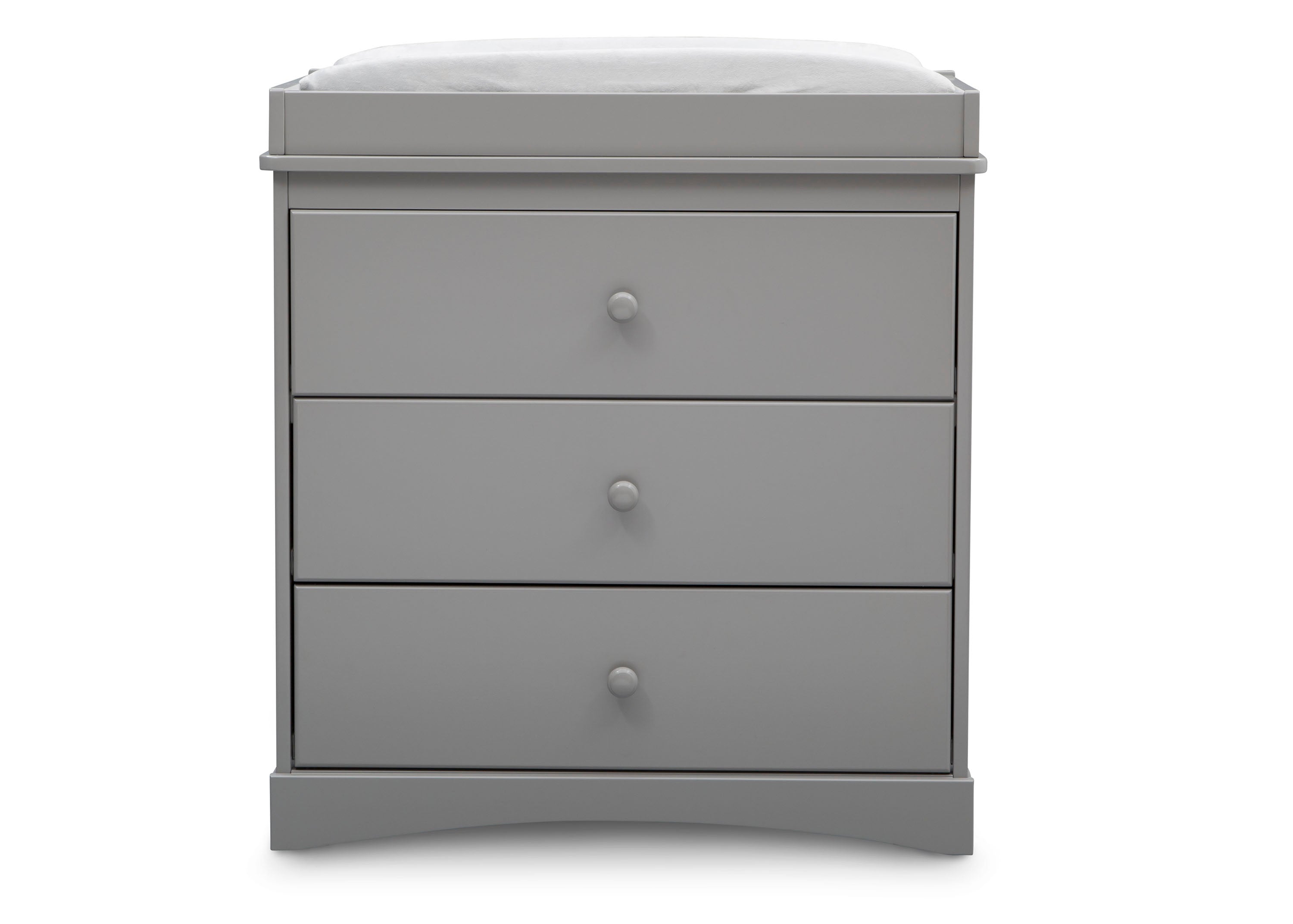 delta children dresser with changing top Delta Children Skylar 3-Drawer Dresser with Changing Top and Interlocking Drawers - Gray