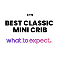 Award badge for Best Classic Mini Crib 2021