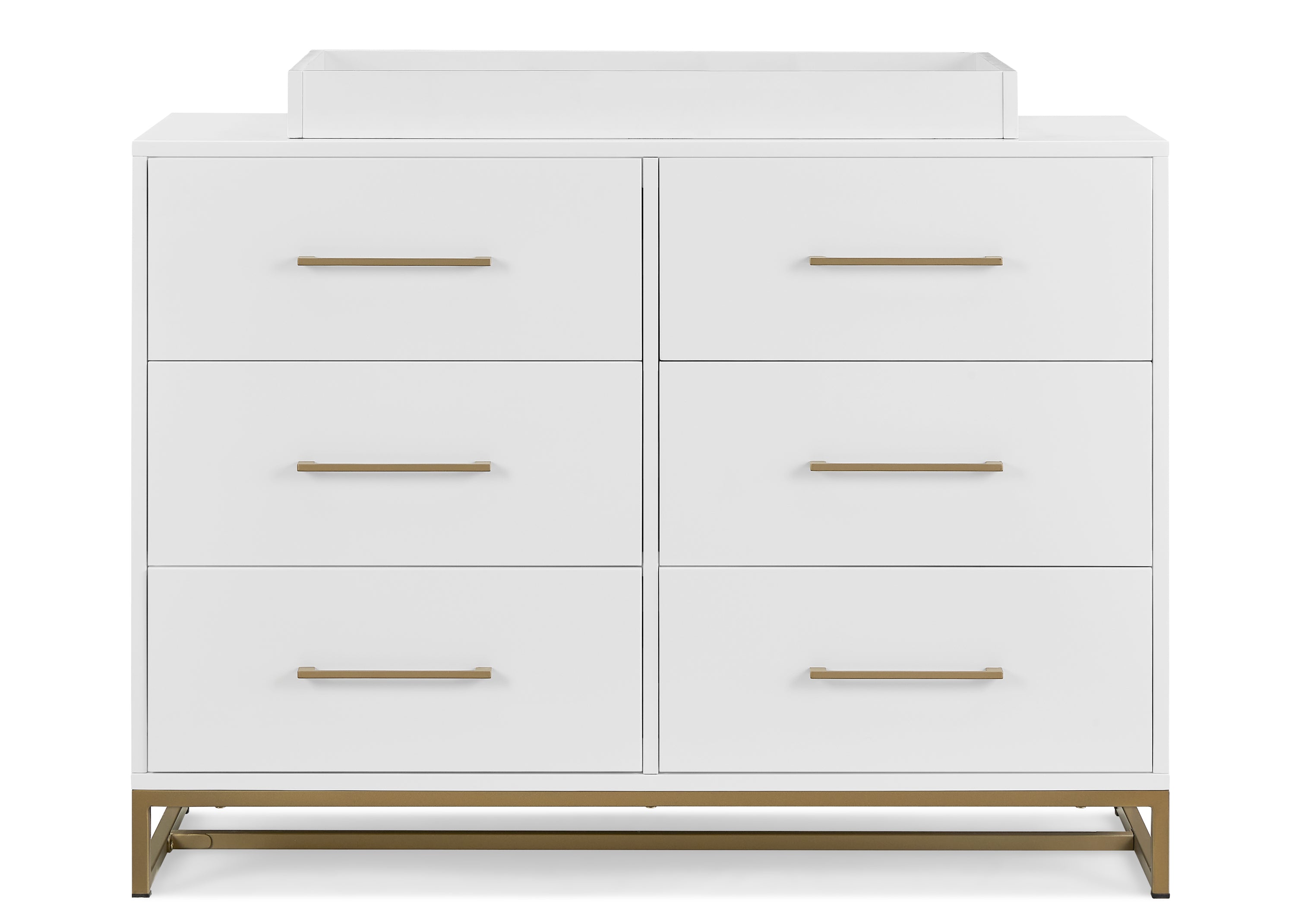 Delta Children Jade 6 Drawer Dresser Black/Bronze Delta Children Jade 6 Drawer Dresser Black/Bronze