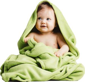 Baby with a blanket 0
