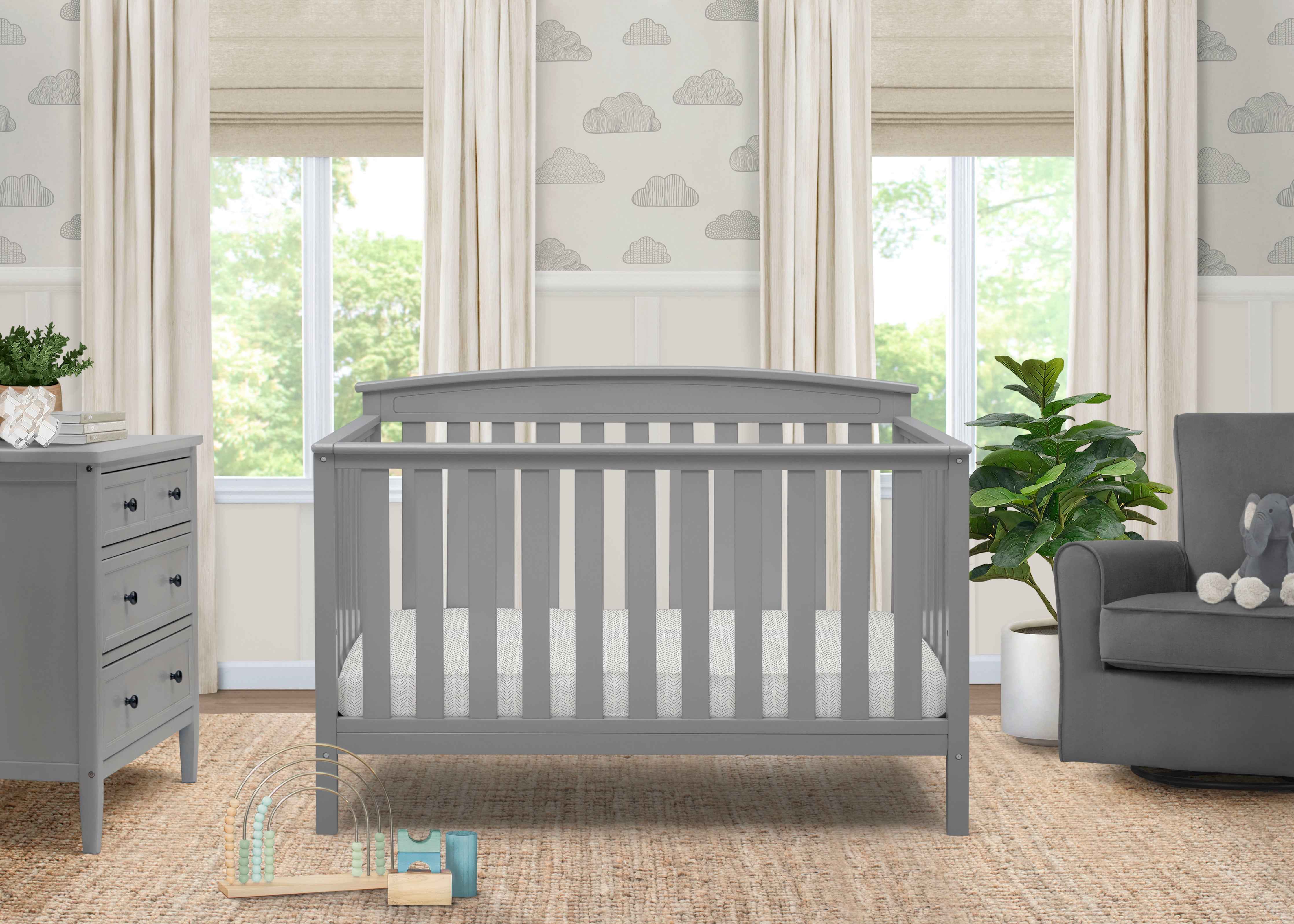 Gateway 4-in-1 Convertible Crib Delta Children