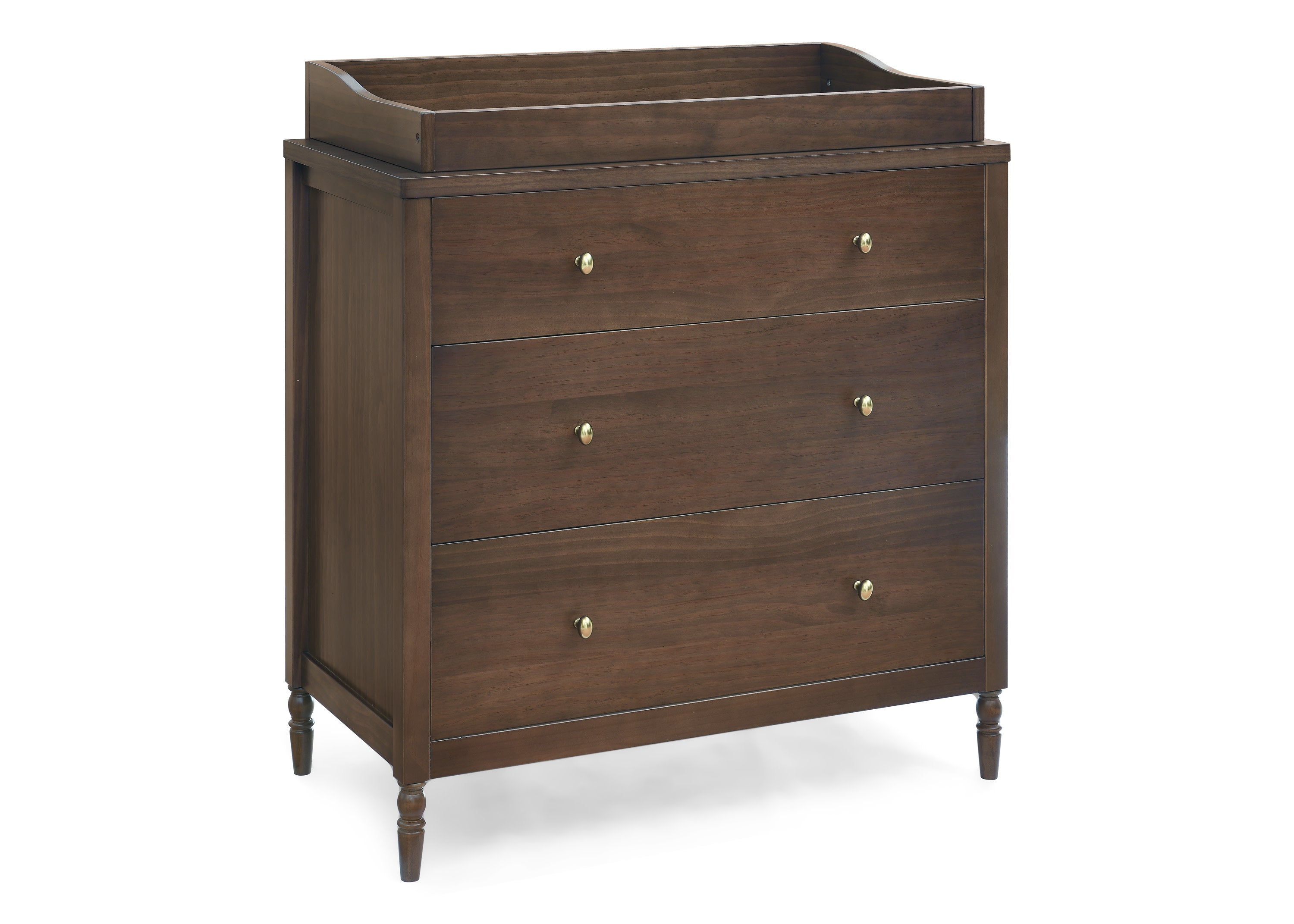 Serena 3 Drawer Dresser with Changing Top and Interlocking Drawers | Delta Children Serena 3 Drawer Dresser with Changing Top and Interlocking Drawers | Delta Children