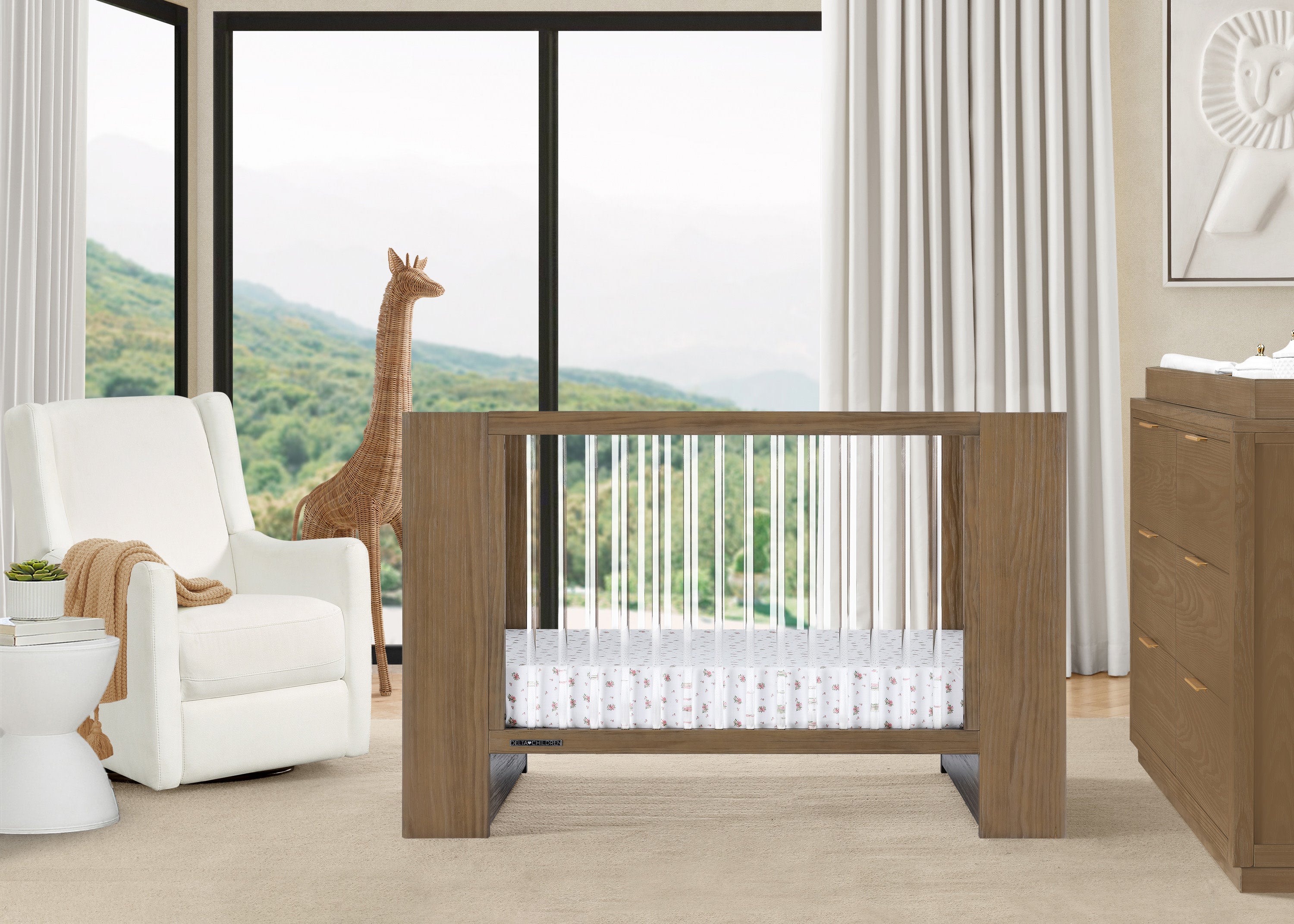 Aerin 4 in 1 Convertible Crib Delta Children