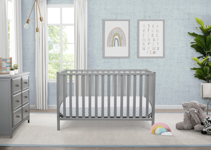 Heartland 4-in-1 Convertible CribGrey (026)