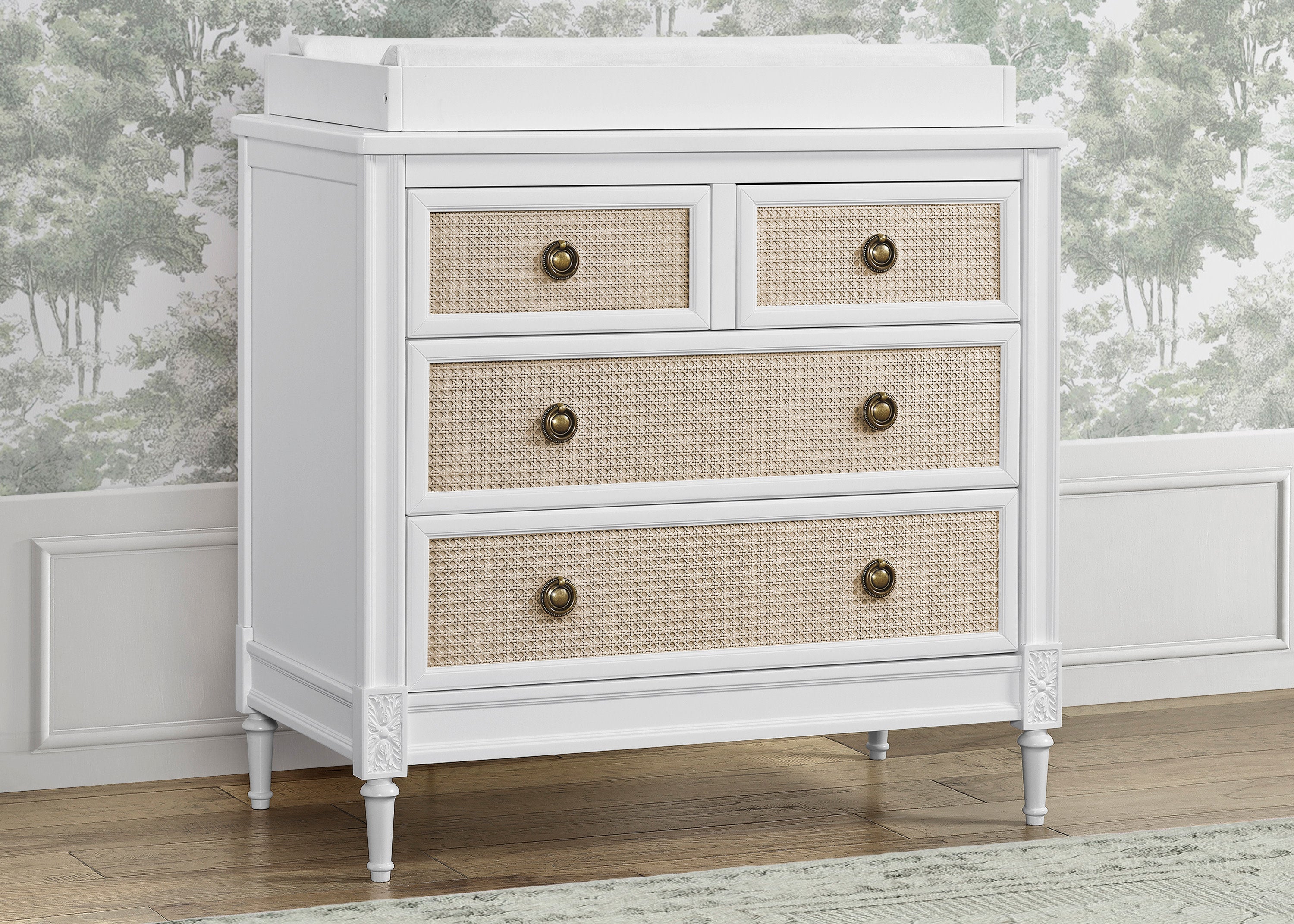 Madeline Drawer Dresser with Changing Top and Interlocking