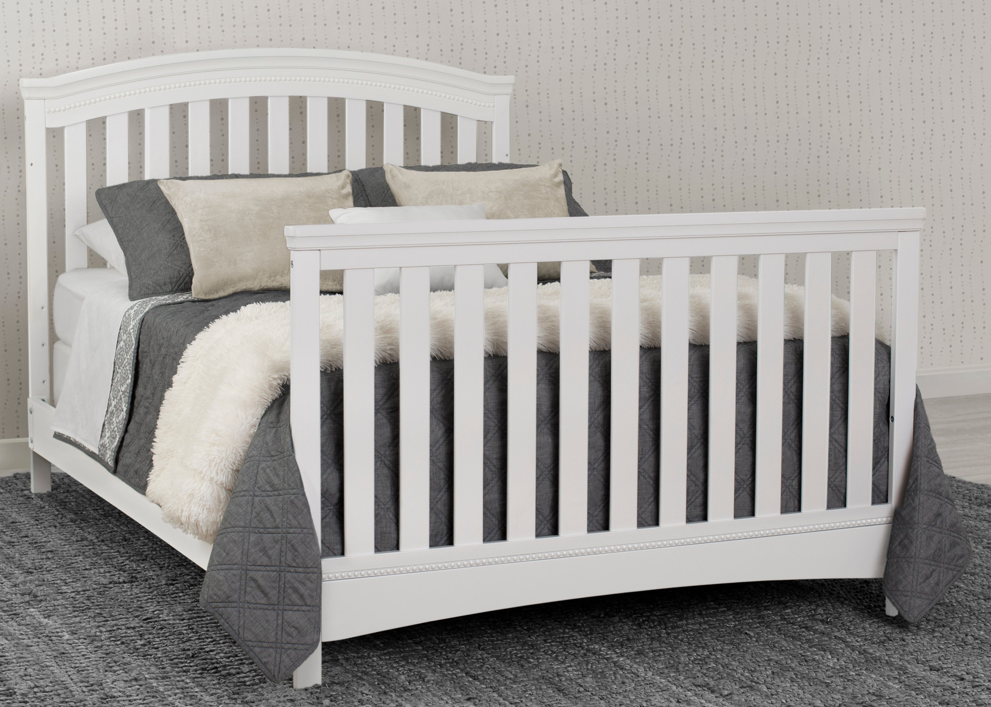 Emerson 4 in 1 Convertible Baby Crib Delta Children