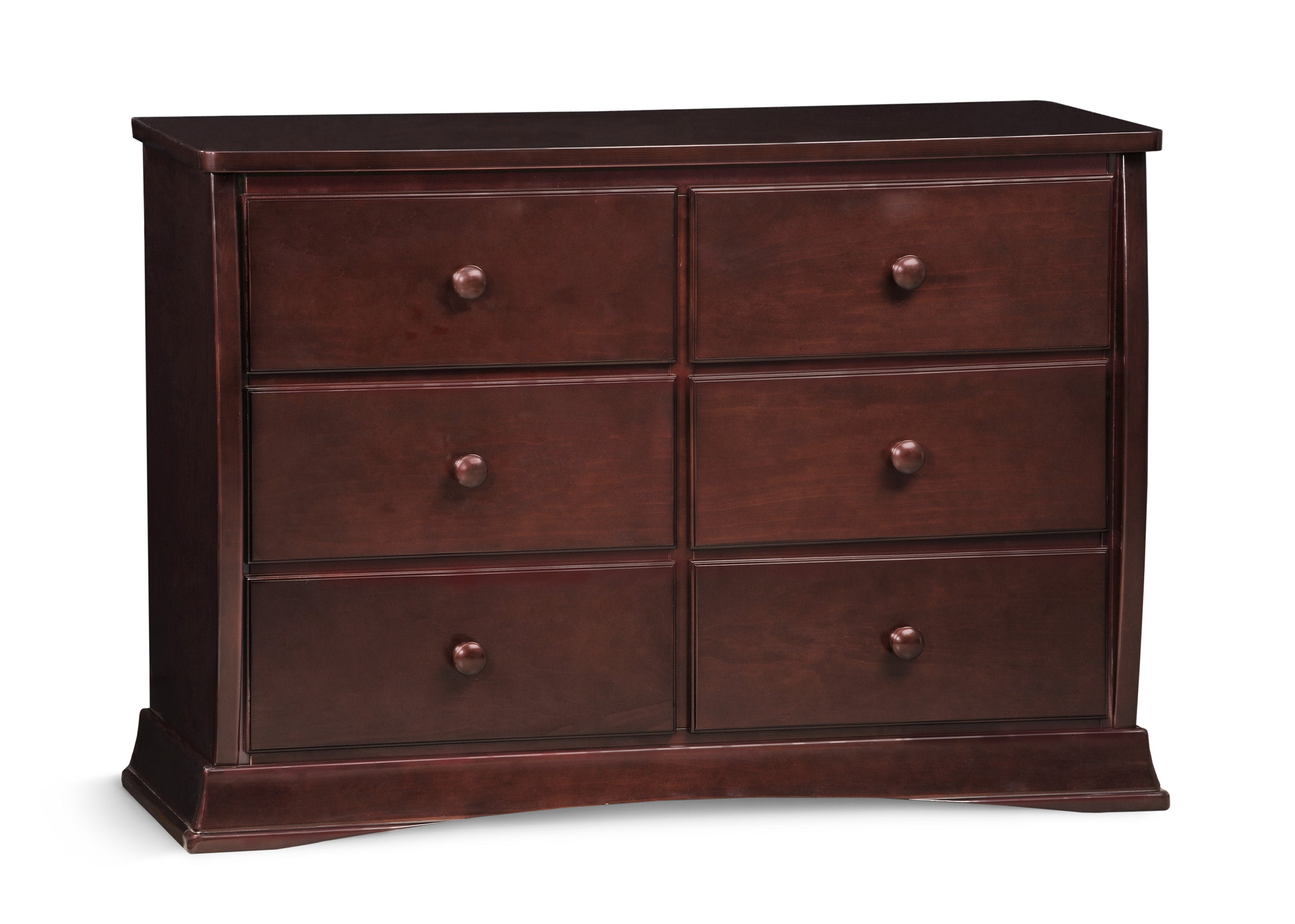 Bentley 6 Drawer Dresser with Interlocking Drawers Delta Children
