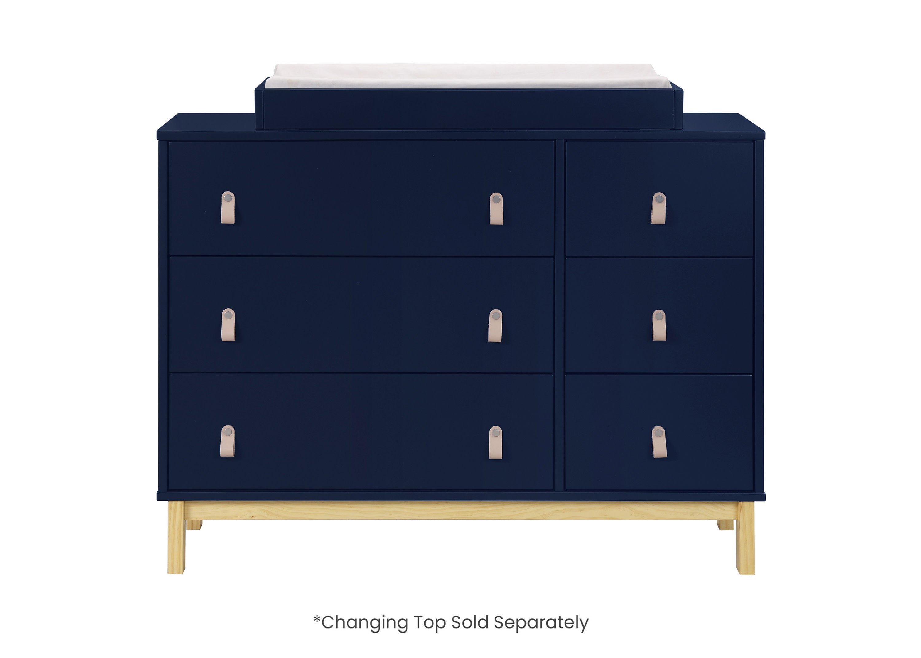 babygap legacy 6 drawer dresser with leather pulls babyGap Legacy 6 Drawer Dresser with Leather Pulls and Interlocking Drawers