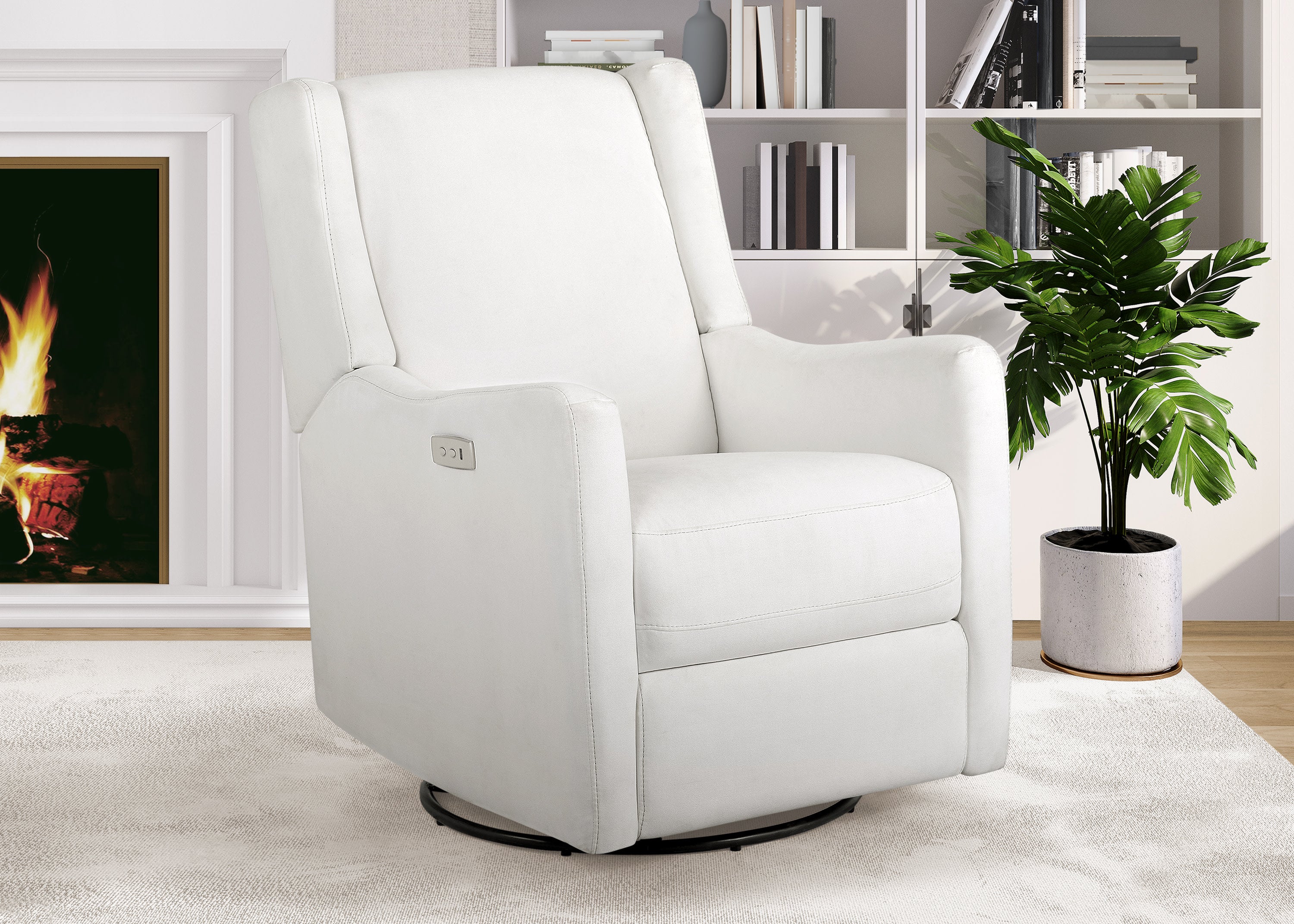 Mercer Electronic Power Recliner and Swivel Glider with USB Port