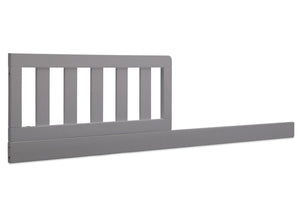 Delta Children Grey (026) Daybed Rail & Toddler Guardrail Kit, Angled View a1a 5