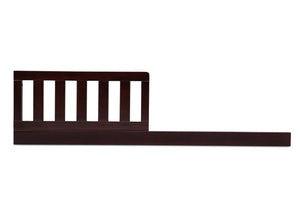 Delta Children Dark Chocolate (207) Daybed Rail & Toddler Guardrail Kit, Front View b2b 3