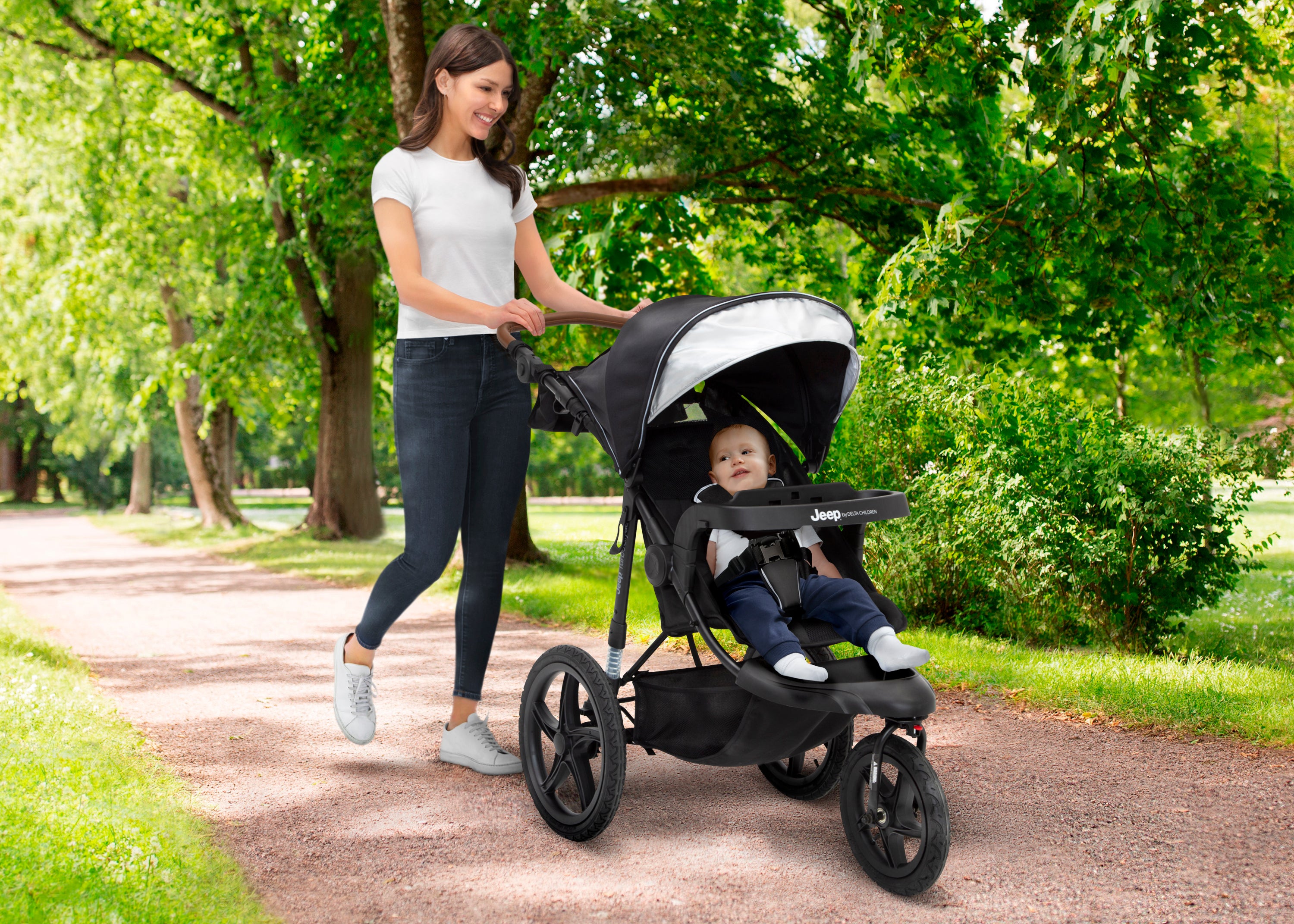 Jeep TurboGlyde Jogging Stroller Delta Children