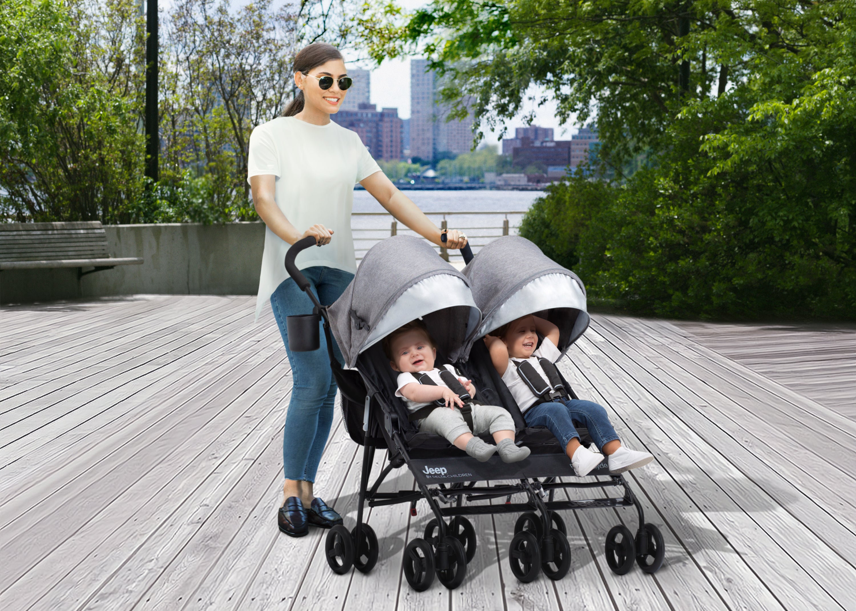 Cheap double stroller side by side online