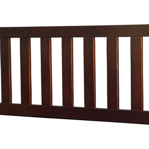 Simmon Kids Espresso Cherry (205) Bed Rail Side View a1a 23