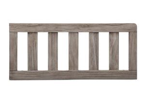 Simmons Kids Rustic White (119) Toddler Guardrail (180129), Front View b2b 5