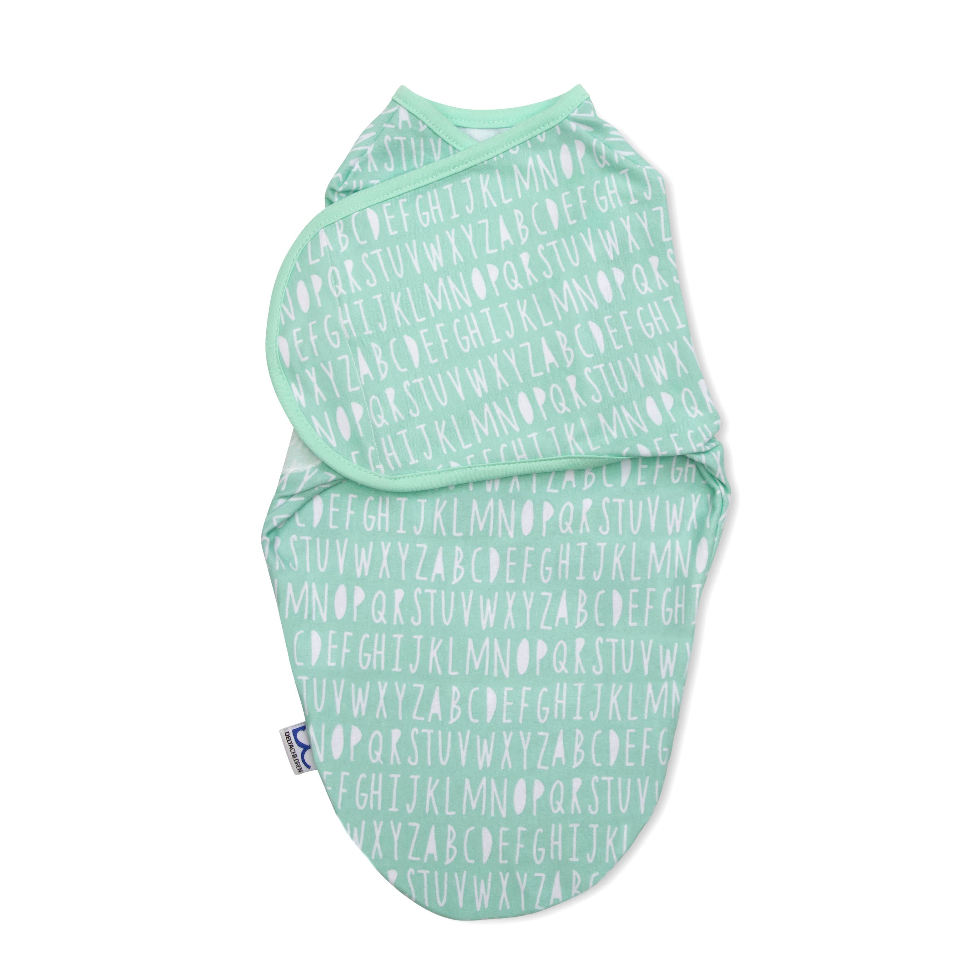 Little Lambs Adjustable Swaddle Wrap Size Small/Medium, Delta Children