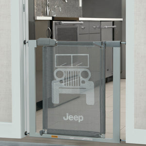 Jeep Adjustable Baby Safety Gate - Easy Fit Pressure Mount Design with Walk-Through Door 2