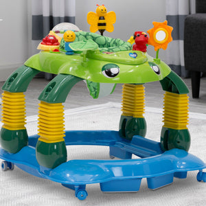 Delta Children Mason the Turtle (365) Lil’ Play Station 4-in-1 Activity Walker Hangtag View 14