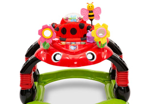 Delta Children Sadie the Ladybug (559) Lil’ Play Station 4-in-1 Activity Walker Front Silo View 16