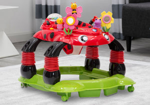 Delta Children Sadie the Ladybug (559) Lil’ Play Station 4-in-1 Activity Walker Hangtag View 36
