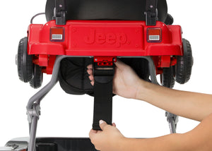Jeep® Classic Wrangler 3-in-1 Grow With Me Walker Red (2312) Rear Detail View 14